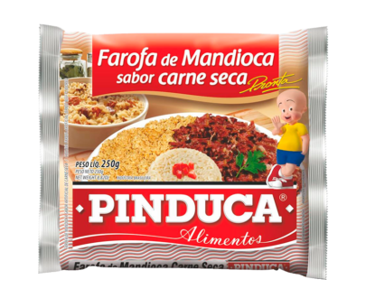 Seasoned Manioc Flour (Farofa) Jerked Beef - 250g